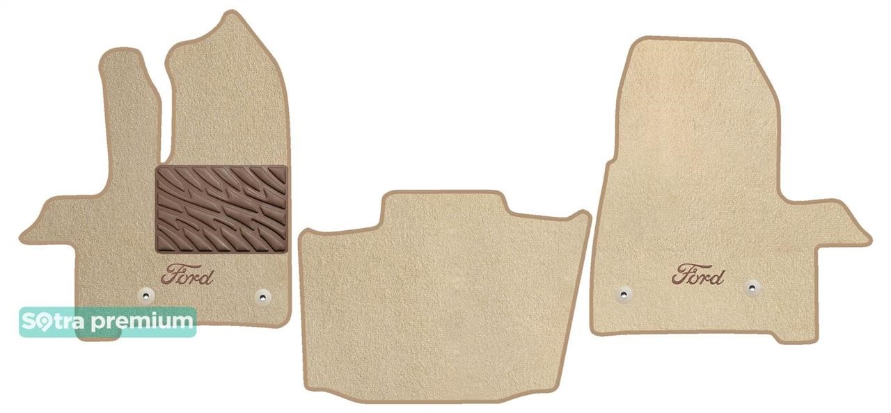 Sotra 90774-CH-BEIGE The carpets of the Sotra interior are two-layer Premium beige for Ford Transit/Tourneo Custom (mkI) (1 row) 2017-, set 90774CHBEIGE: Buy near me in Poland at 2407.PL - Good price!