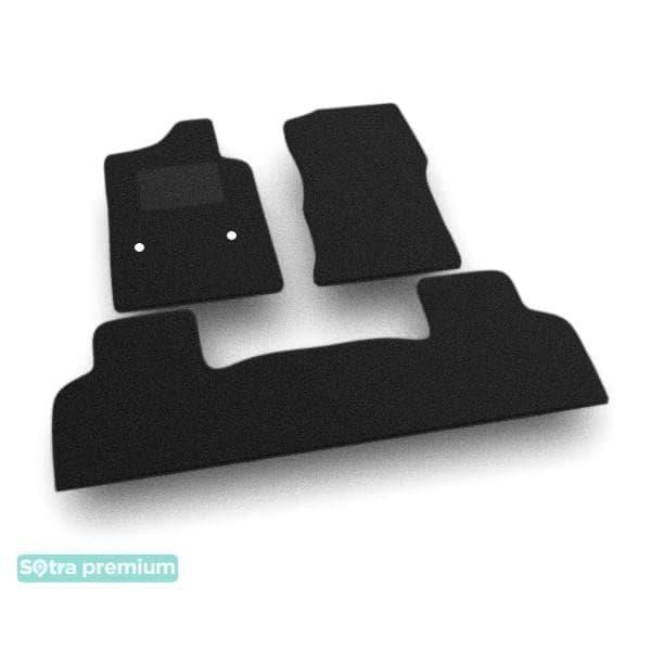 Sotra 90800-CH-BLACK The carpets of the Sotra interior are two-layer Premium black for GMC Yukon XL (mkXI) (1-2 row) 2015-2020, set 90800CHBLACK: Buy near me in Poland at 2407.PL - Good price!