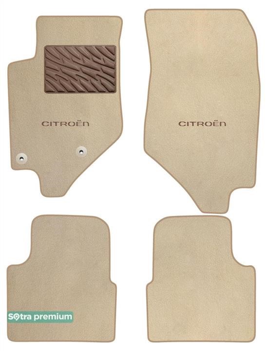 Sotra 90777-CH-BEIGE The carpets of the Sotra interior are two-layer Premium beige for Citroen C4 (mkIII) (not electric) 2020-, set 90777CHBEIGE: Buy near me in Poland at 2407.PL - Good price!