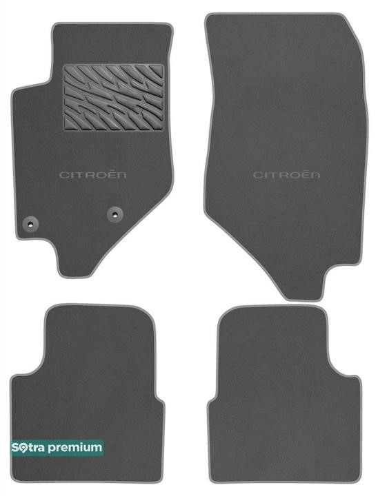 Sotra 90777-CH-GREY The carpets of the Sotra interior are two-layer Premium gray for Citroen C4 (mkIII) (not electric) 2020-, set 90777CHGREY: Buy near me at 2407.PL in Poland at an Affordable price!