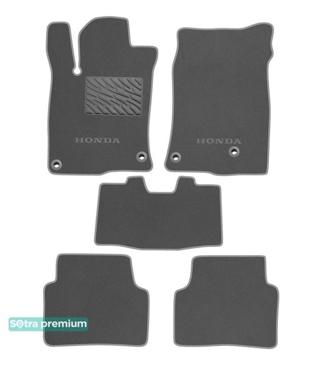 Sotra 90805-CH-GREY Die Teppiche des Sotra-Interieurs sind zweischichtig Premium grau für Honda Civic (mkX) 2015-2021, satz 90805CHGREY: Kaufen Sie zu einem guten Preis in Polen bei 2407.PL!