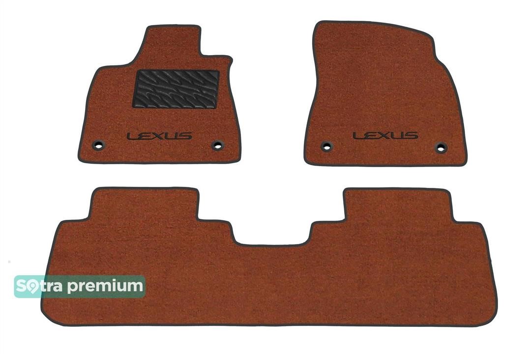 Sotra 90782-CH-TERRA The carpets of the Sotra interior are two-layer Premium terracotta for Lexus RX (mkIV) 2016-2022, set 90782CHTERRA: Buy near me in Poland at 2407.PL - Good price!