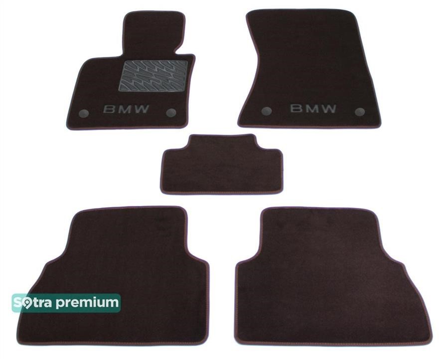 Sotra 90854-CH-CHOCO The carpets of the Sotra interior are two-layer Premium brown for BMW X5 (E70) / X6 (E71) (with Velcro) 2007-2014, set 90854CHCHOCO: Buy near me in Poland at 2407.PL - Good price!