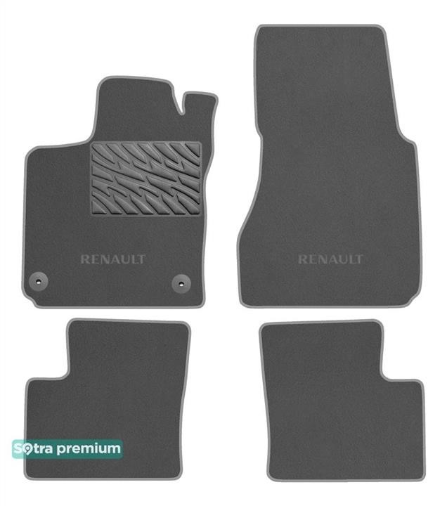 Sotra 90899-CH-GREY Die Teppiche des Sotra-Interieurs sind zweischichtig Premium grau für Renault Twingo (mkII) (elektrisch) 2020-, satz 90899CHGREY: Kaufen Sie zu einem guten Preis in Polen bei 2407.PL!