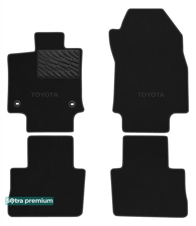 Sotra 90939-CH-BLACK Dywany wnętrza Sotra są dwuwarstwowe Premium czarny do Toyota RAV4 (mkV) (hybryda) 2018-, ustawić 90939CHBLACK: Dobra cena w Polsce na 2407.PL - Kup Teraz!