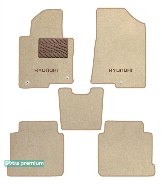 Sotra 90929-CH-BEIGE The carpets of the Sotra interior are two-layer Premium beige for Hyundai Sonata (mkVII) 2015-2019 (KOR), set 90929CHBEIGE: Buy near me at 2407.PL in Poland at an Affordable price!
