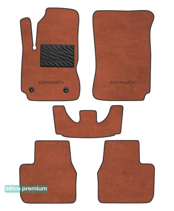Sotra 90874-CH-TERRA The carpets of the Sotra interior are two-layer Premium terracotta for Citroen C4 Cactus (mkI) 2014-, set 90874CHTERRA: Buy near me in Poland at 2407.PL - Good price!
