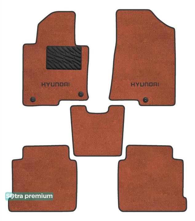 Sotra 90929-CH-TERRA The carpets of the Sotra interior are two-layer Premium terracotta for Hyundai Sonata (mkVII) 2015-2019 (KOR), set 90929CHTERRA: Buy near me at 2407.PL in Poland at an Affordable price!