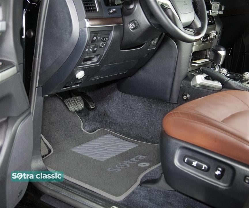 Sotra 05462-GD-GREY The carpets of the Sotra interior are two-layer Classic gray for Audi A7/S7/RS7 (mkI) 2010-2018, set 05462GDGREY: Buy near me in Poland at 2407.PL - Good price!