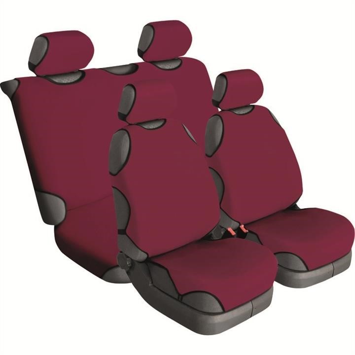 Beltex 14410 Universal covers Delux for 4 seats, without headrests, Pomegranate 14410: Buy near me at 2407.PL in Poland at an Affordable price!