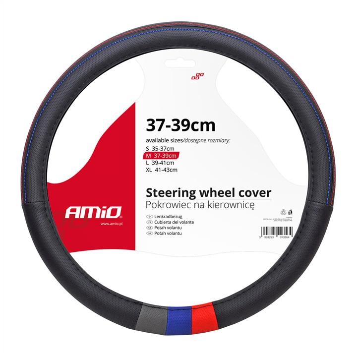 AMiO 01368 Steering wheel cover SWC-10-M 01368: Buy near me in Poland at 2407.PL - Good price!