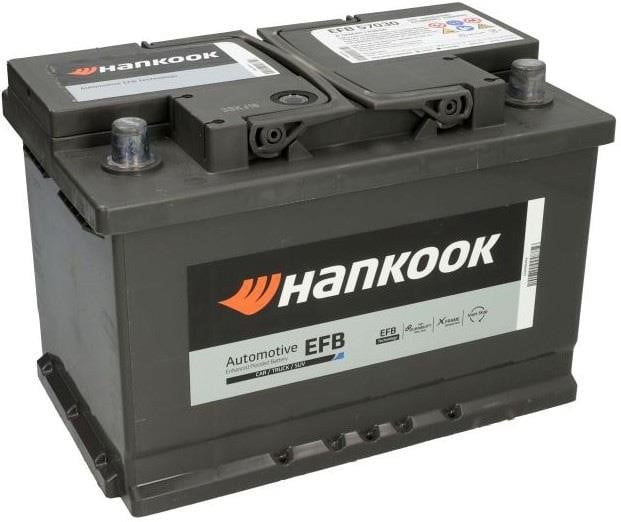 Hankook EFB 57030 Akumulator Hankook 12В EFB Start-Stop 70Ah 760A(EN) R+ EFB57030: Dobra cena w Polsce na 2407.PL - Kup Teraz!