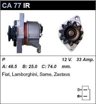MSG Rebuilding CA77IR Generator restored CA77IR: Buy near me in Poland at 2407.PL - Good price!