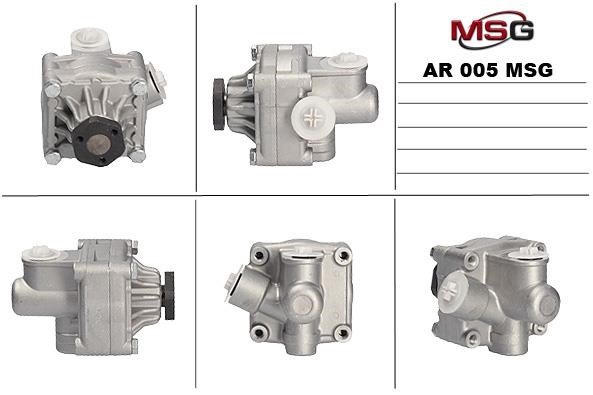MSG AR005 Hydraulic Pump, steering system AR005: Buy near me in Poland at 2407.PL - Good price!