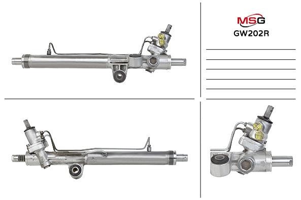 MSG Rebuilding GW202R Рулевая рейка с ГУР восстановленная GW202R: Отличная цена - Купить в Польше на 2407.PL!