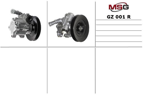 MSG Rebuilding GZ001R Насос гидроусилителя руля восстановленный GZ001R: Отличная цена - Купить в Польше на 2407.PL!