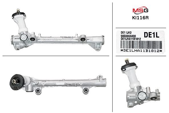 MSG Rebuilding KI116R Рулевая рейка без ГУР восстановленная KI116R: Отличная цена - Купить в Польше на 2407.PL!