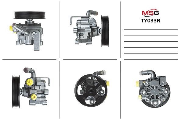 MSG Rebuilding TY033R Power steering pump reconditioned TY033R: Buy near me in Poland at 2407.PL - Good price!