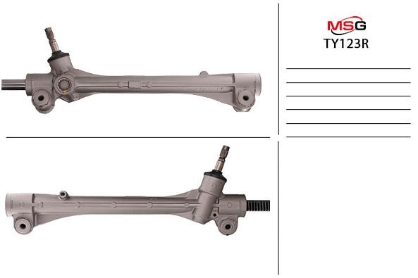 MSG Rebuilding TY123R Steering rack without power steering restored TY123R: Buy near me in Poland at 2407.PL - Good price!