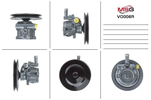 MSG Rebuilding VO006R Regenerowana pompa wspomagania układu kierowniczego VO006R: Dobra cena w Polsce na 2407.PL - Kup Teraz!