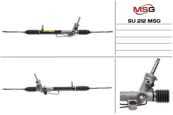 MSG SU212 Рульова рейка з ГПК SU212: Приваблива ціна - Купити у Польщі на 2407.PL!