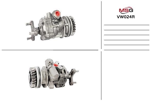 MSG Rebuilding VW024R Power steering pump reconditioned VW024R: Buy near me in Poland at 2407.PL - Good price!