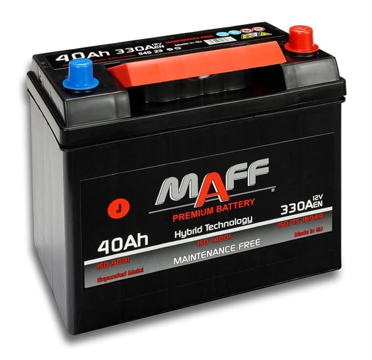 Maff 540 77 Battery MAFF 6ST-40 12V 40Ah 330A(EN) R+ 54077: Buy near me at 2407.PL in Poland at an Affordable price!