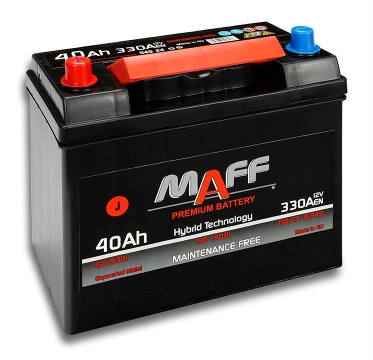 Maff 540 79 Battery MAFF 6ST-40 12V 40Ah 330A(EN) L+ 54079: Buy near me in Poland at 2407.PL - Good price!