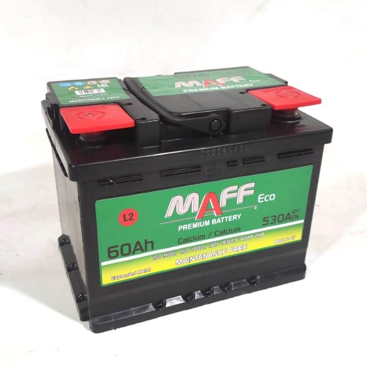 Maff 555 81 Battery MAFF eco 6ST-60 12V 60Ah 530A(EN) L+ 55581: Buy near me in Poland at 2407.PL - Good price!