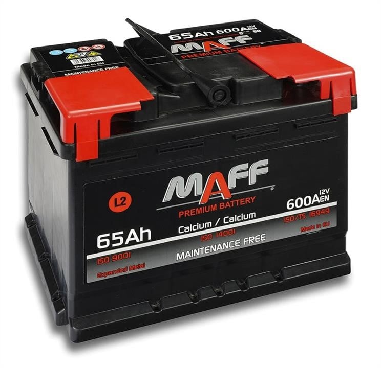 Maff 565 E0 Akumulator MAFF 6ST-65 12V 65Ah 600A(EN) R+ 565E0: Atrakcyjna cena w Polsce na 2407.PL - Zamów teraz!