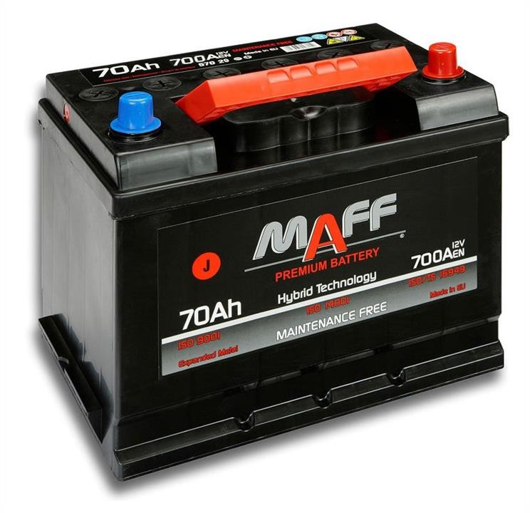 Maff 570 E29 Battery MAFF 6ST-70 12V 70Ah 700A(EN) R+ 570E29: Buy near me at 2407.PL in Poland at an Affordable price!