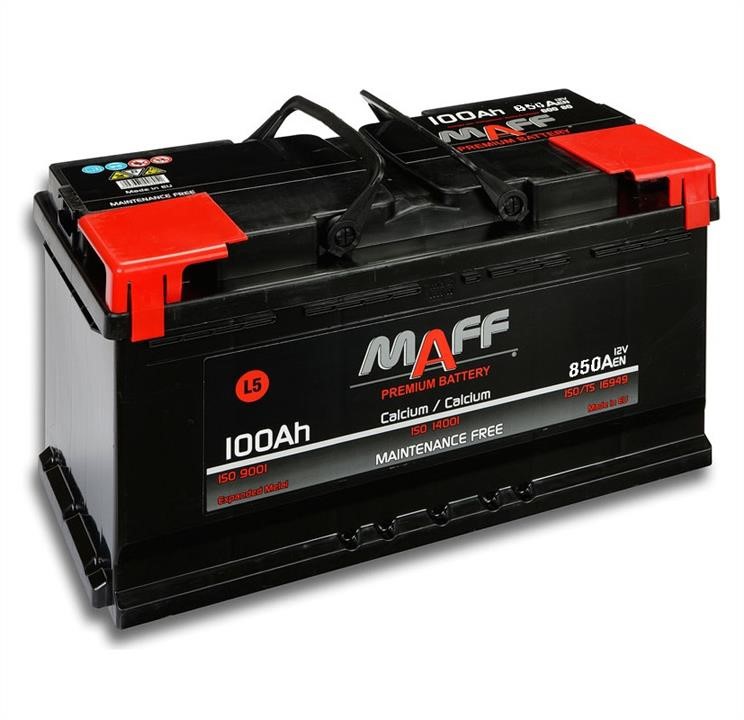Maff 600 E1 Battery MAFF 6ST-100 12V 100Ah 850A(EN) L+ 600E1: Buy near me at 2407.PL in Poland at an Affordable price!