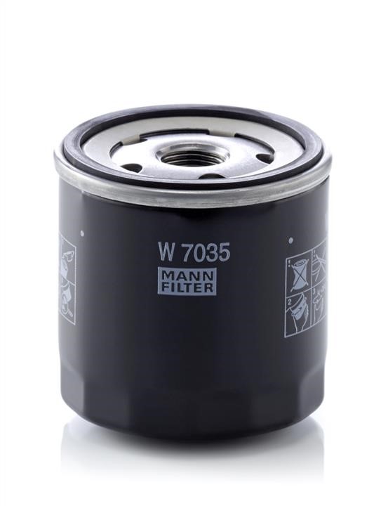 Mann-Filter W 7035 Oil Filter W7035: Buy near me in Poland at 2407.PL - Good price!