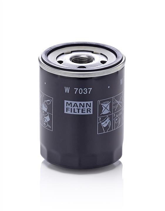 Mann-Filter W 7037 Oil Filter W7037: Buy near me in Poland at 2407.PL - Good price!