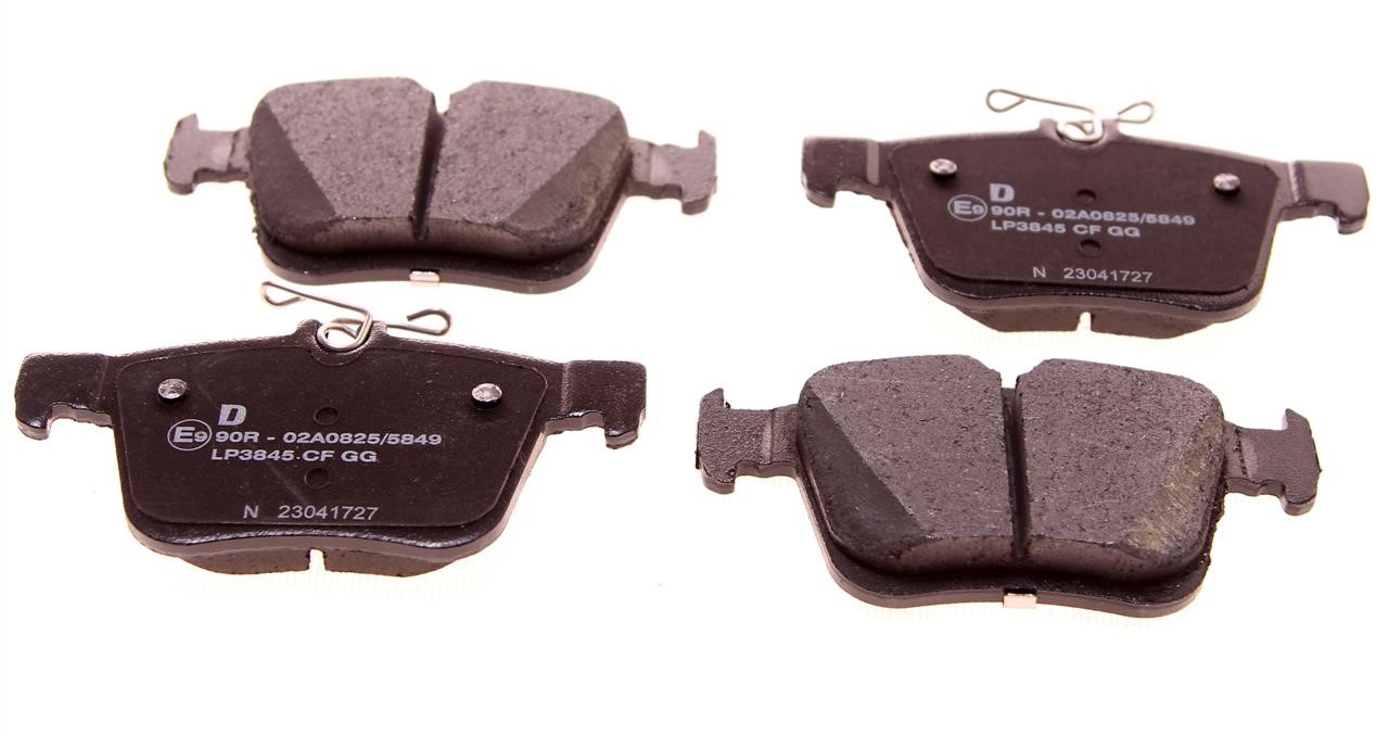 Delphi LP3845 Brake Pad Set, disc brake LP3845: Buy near me in Poland at 2407.PL - Good price!