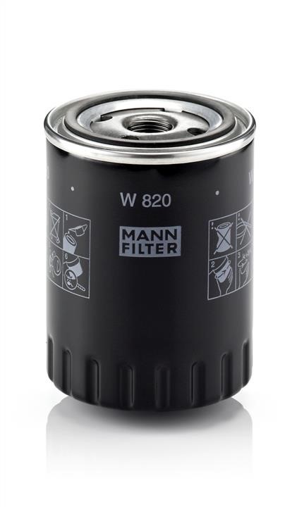 Mann-Filter W 820 Фільтр масляний W820: Приваблива ціна - Купити у Польщі на 2407.PL!