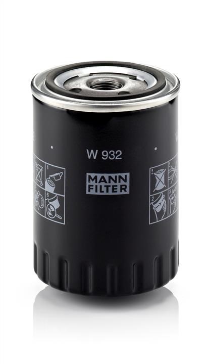 Mann-Filter W 932 Oil Filter W932: Buy near me in Poland at 2407.PL - Good price!
