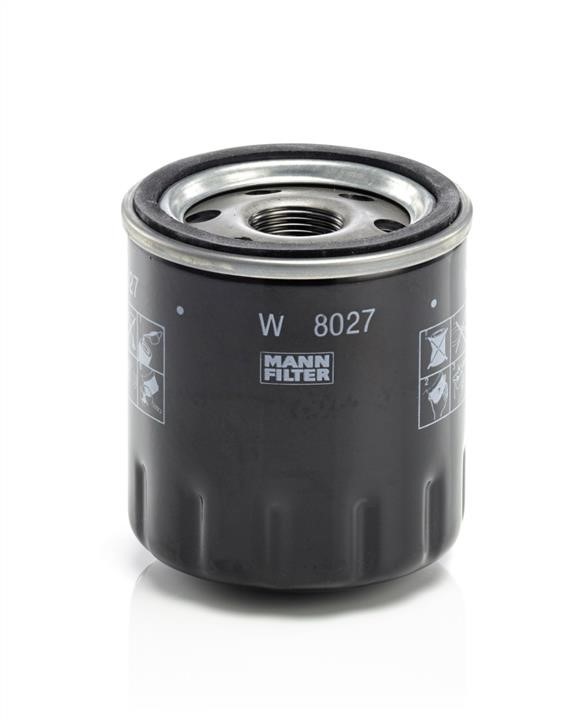 Mann-Filter W 8027 Oil Filter W8027: Buy near me in Poland at 2407.PL - Good price!