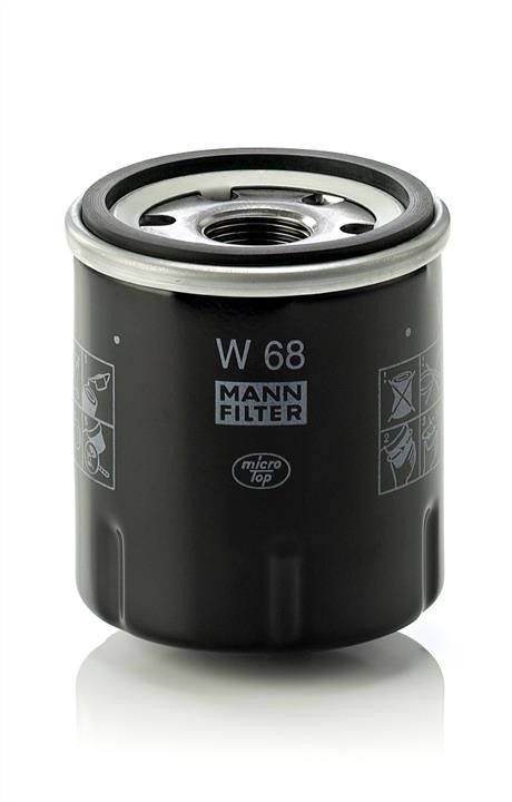 Mann-Filter W 68 Oil Filter W68: Buy near me in Poland at 2407.PL - Good price!