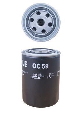 Mahle/Knecht OC 59 Oil Filter OC59: Buy near me in Poland at 2407.PL - Good price!