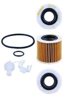 Mahle/Knecht OX 416D2 ECO Oil Filter OX416D2ECO: Buy near me in Poland at 2407.PL - Good price!