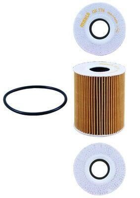 Mahle/Knecht OX 776D ECO Oil Filter OX776DECO: Buy near me in Poland at 2407.PL - Good price!