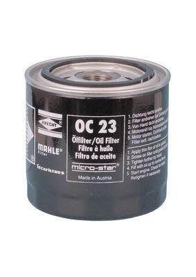 Mahle/Knecht OC 23 OF Oil Filter OC23OF: Buy near me in Poland at 2407.PL - Good price!