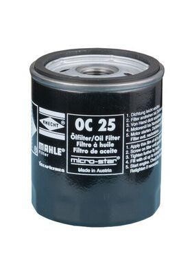 Mahle/Knecht OC 25 Oil Filter OC25: Buy near me in Poland at 2407.PL - Good price!