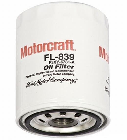 Motorcraft FL-839 Oil Filter FL839: Buy near me in Poland at 2407.PL - Good price!