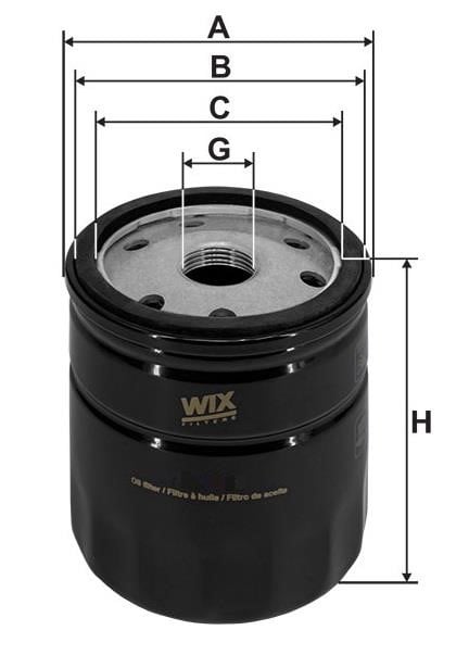 WIX WL7269 Ölfilter WL7269: Bestellen Sie in Polen zu einem guten Preis bei 2407.PL!