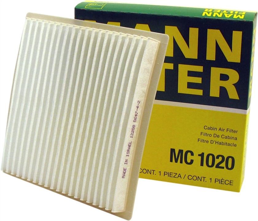 Mann-Filter MC 1020 Фильтр салона MC1020: Отличная цена - Купить в Польше на 2407.PL!