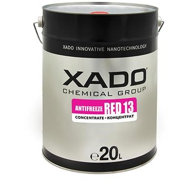 Xado ХА 50512 Antifreeze Xado Red G13, concentrate -40°C, 20L 50512: Buy near me in Poland at 2407.PL - Good price!