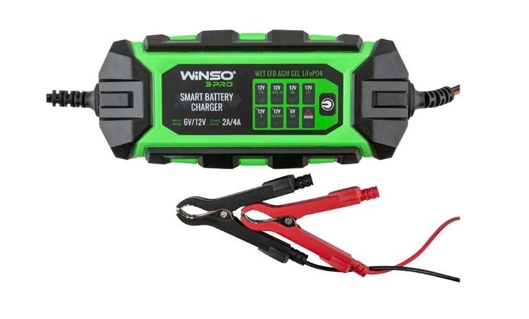 Winso 139310 Battery charger WINSO PRO 8LEDs 4A, 6V/12V, 4-120A/h 139310: Buy near me in Poland at 2407.PL - Good price!