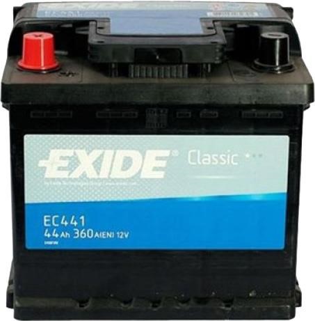 Exide EC441 Battery Exide 12V 44AH 360A(EN) L+ EC441: Buy near me in Poland at 2407.PL - Good price!